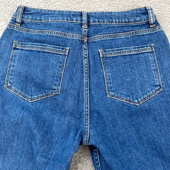 Boden Jeans Women's 8 Long The Cambridge Ankle Skimmer Embroidery Pom Poms Boho - Picture 4 of 16